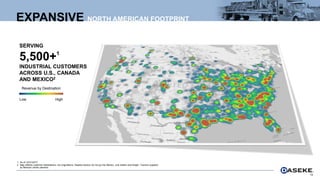EXPANSIVE NORTH AMERICAN FOOTPRINT
19
Revenue by Destination
Low High
SERVING
5,500+1
INDUSTRIAL CUSTOMERS
ACROSS U.S., CANADA
AND MEXICO2
1. As of 12/31/2017.
2. Map reflects customer destinations, not originations; Daseke tractors do not go into Mexico, only trailers and freight. Tractors supplied
by Mexican carrier partners.
 