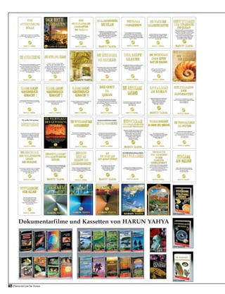 76 Darwinizm'in Sonu
Dokumentarfilme und Kassetten von HARUN YAHYA
VHS Kassette
VHS Kassette
VHS Kassette
 