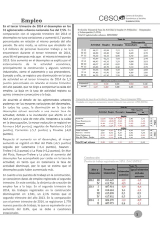 Informe Económico Mensual