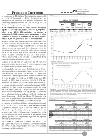 Informe Económico Mensual
