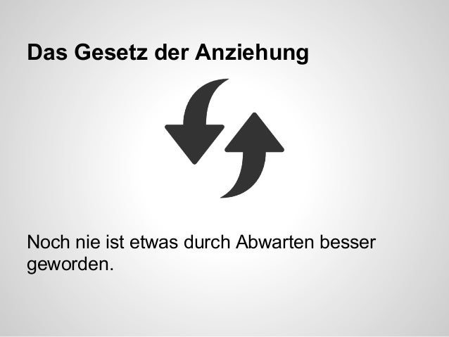Partnersuche das gesetz der anziehung