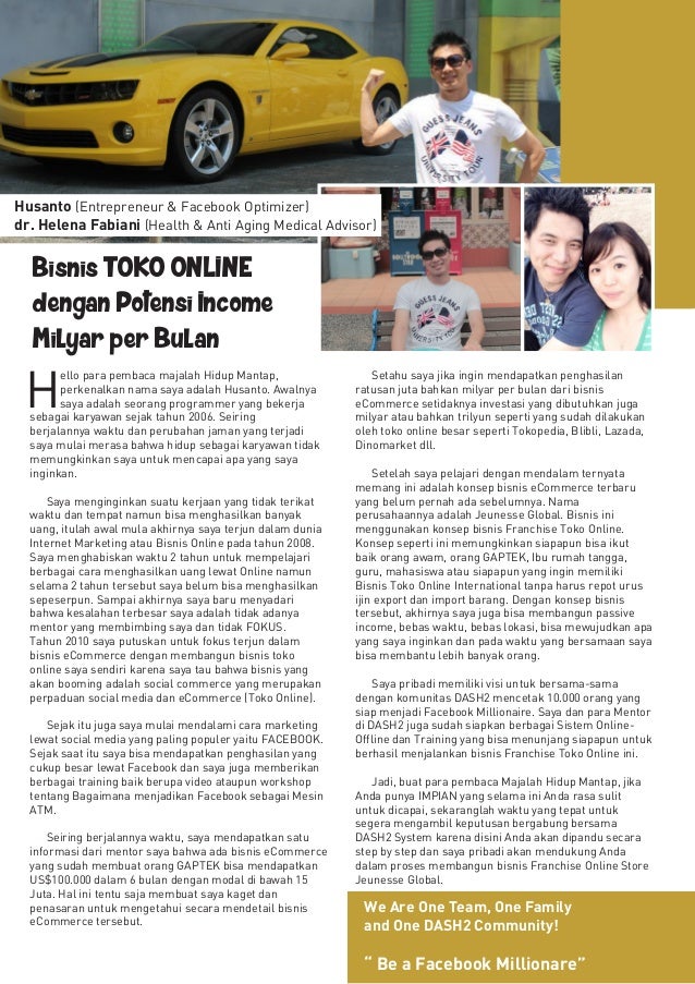 Dash2 magazine - Peluang Bisnis Franchise Online Store