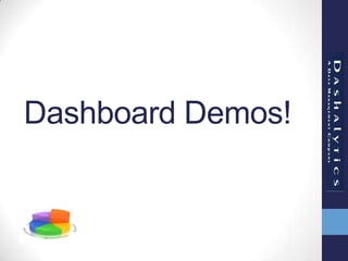 Dashboard Demos!
 