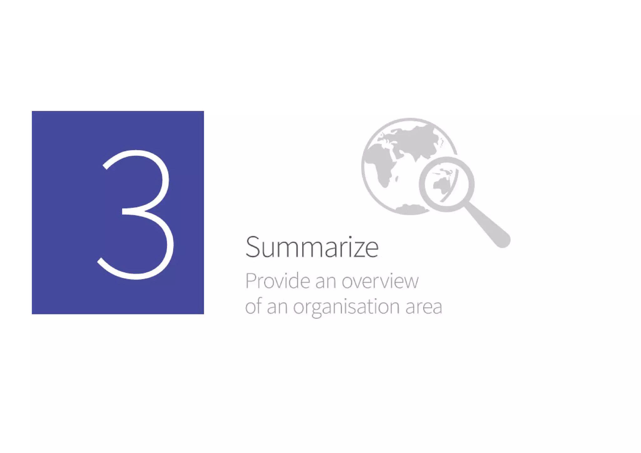 2 - Summarize