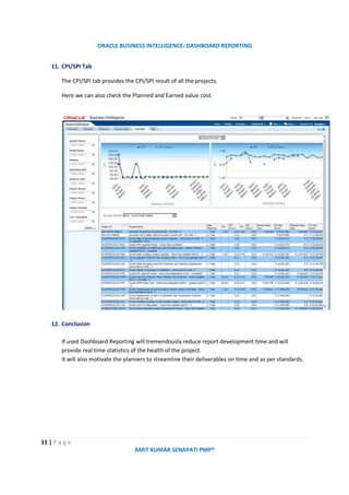Dashboard reporting | PDF
