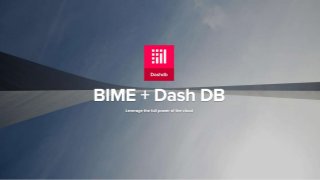 BIME Analytics + dashDB
