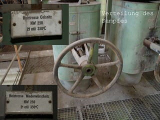 Verteilung des Dampfes