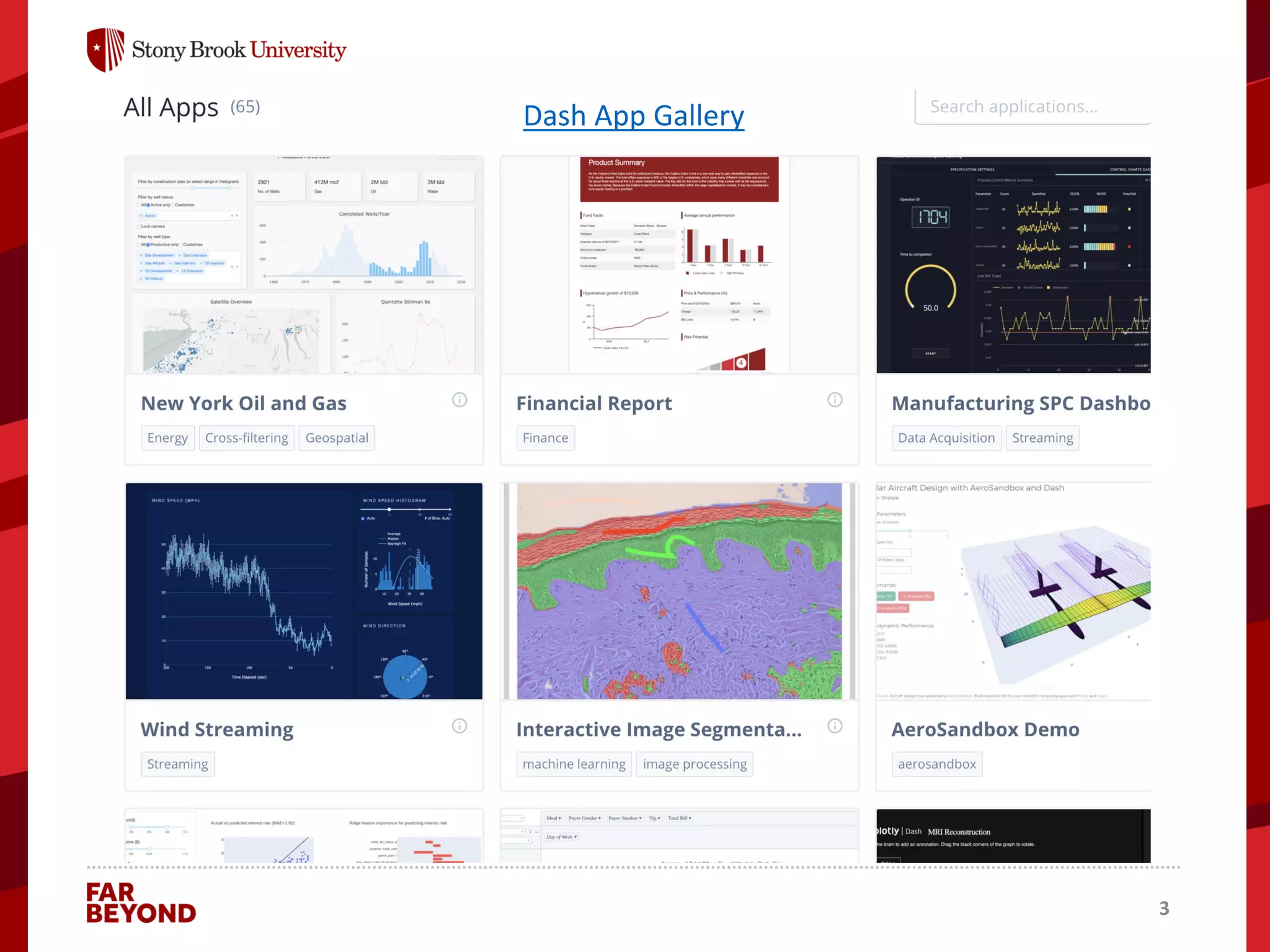 ‘
3
Dash App Gallery
 