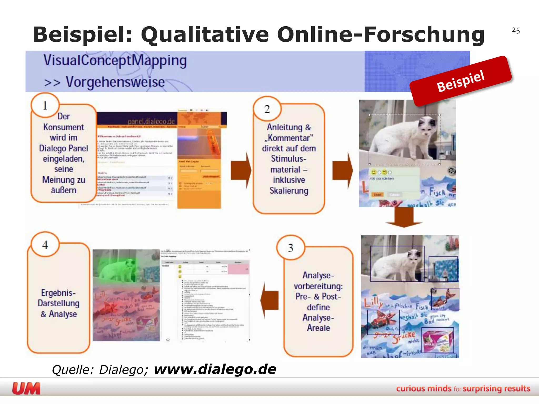 Beispiel: Qualitative Online-Forschung   25




 Quelle: Dialego; www.dialego.de
 