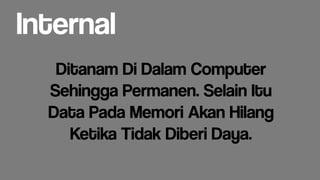 Catatan Akhir Semester Dasar Komputer.