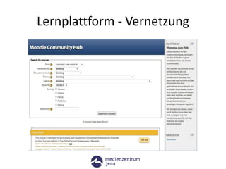 Lernplattform - Vernetzung
 