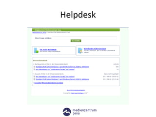 Helpdesk
 