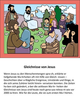 Jesu Gemeinschaft mit Zolleinnehmern und Sündern
Als Jesus weiterging und am Zollhaus vorbeikam, sah er dort einen
Mann sitzen; er hieß Matthäus. Jesus sagte zu ihm: »Folge mir nach!«
Da stand Matthäus auf und folgte Jesus.
Später war Jesus im Haus ´des Matthäus` zu Gast. Viele Zolleinnehmer
und andere Leute, die als Sünder galten, waren gekommen und
nahmen zusammen mit ihm und seinen Jüngern an dem Essen teil. Als
die Pharisäer das sahen, sagten sie zu den Jüngern: »Wie kann euer
Meister nur zusammen mit Zolleinnehmern und Sündern essen?«
Jesus hörte das und erwiderte: »Nicht die Gesunden brauchen den
Arzt, sondern die Kranken. Ich nicht gekommen bin, um Gerechte zu
rufen, sondern Sünder.«
 