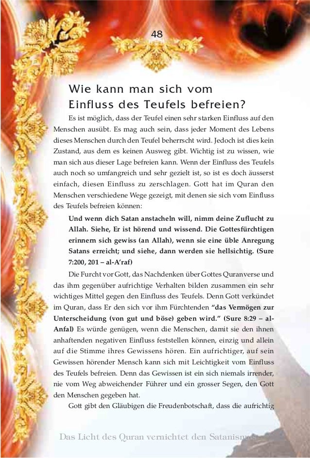 Das Licht Des Quran Vernichtet Den Satanismus German Deutsche - 