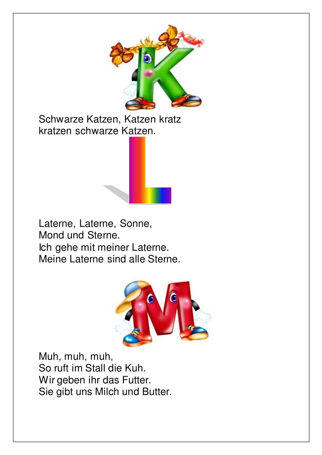 Das lustige abc