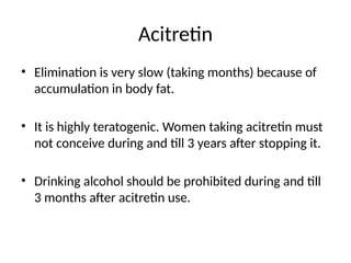 Drugs acting on skin and mucous membrane | PPTX