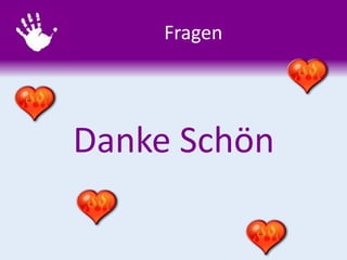 Fragen
Danke Schön
 