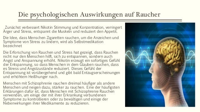 Das Rauchen