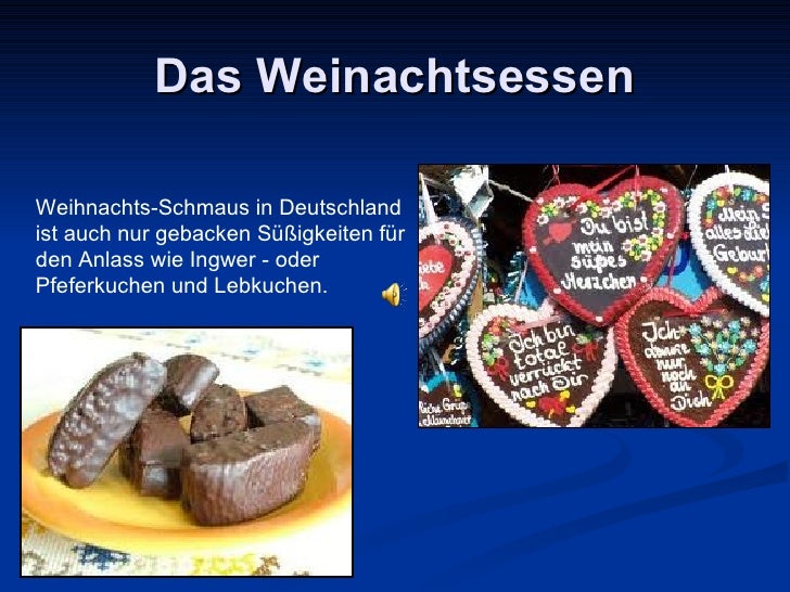 Das Weihnachten in Deutschland