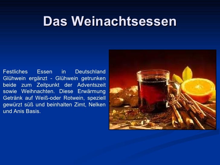 Das Weihnachten in Deutschland