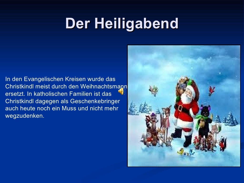 Das Weihnachten in Deutschland