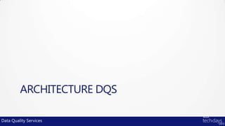 ARCHITECTURE DQS

Data Quality Services
 