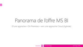 tech.days 2015#mstechdaysSESSION
 