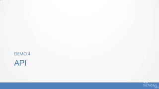 API
DEMO 4
 