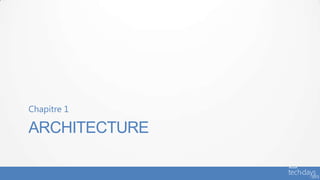 ARCHITECTURE
Chapitre 1
 