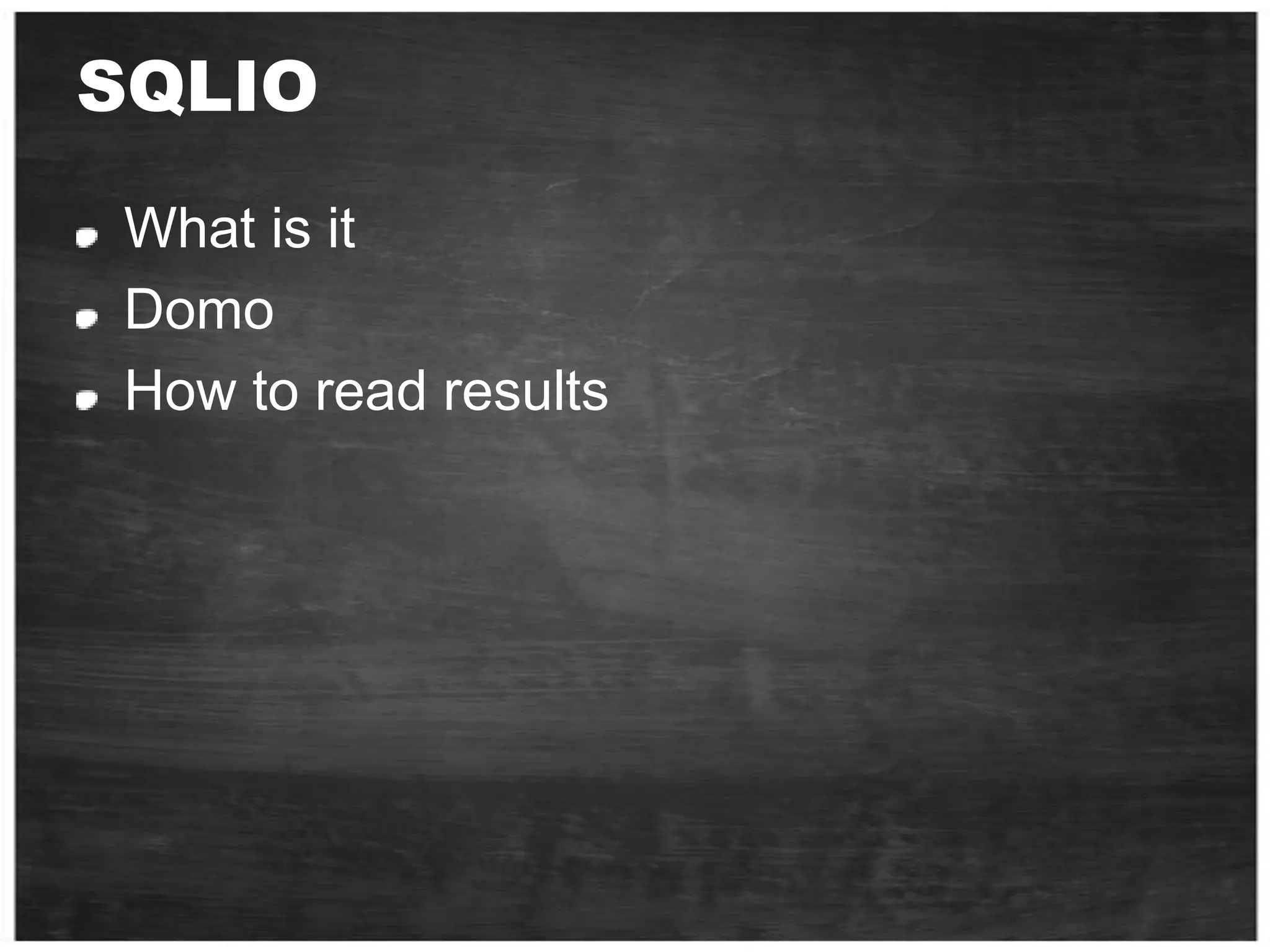 SSD - Game Changer!No moving partsPower consumption (20%)Read operations Random = Sequential low latency on access