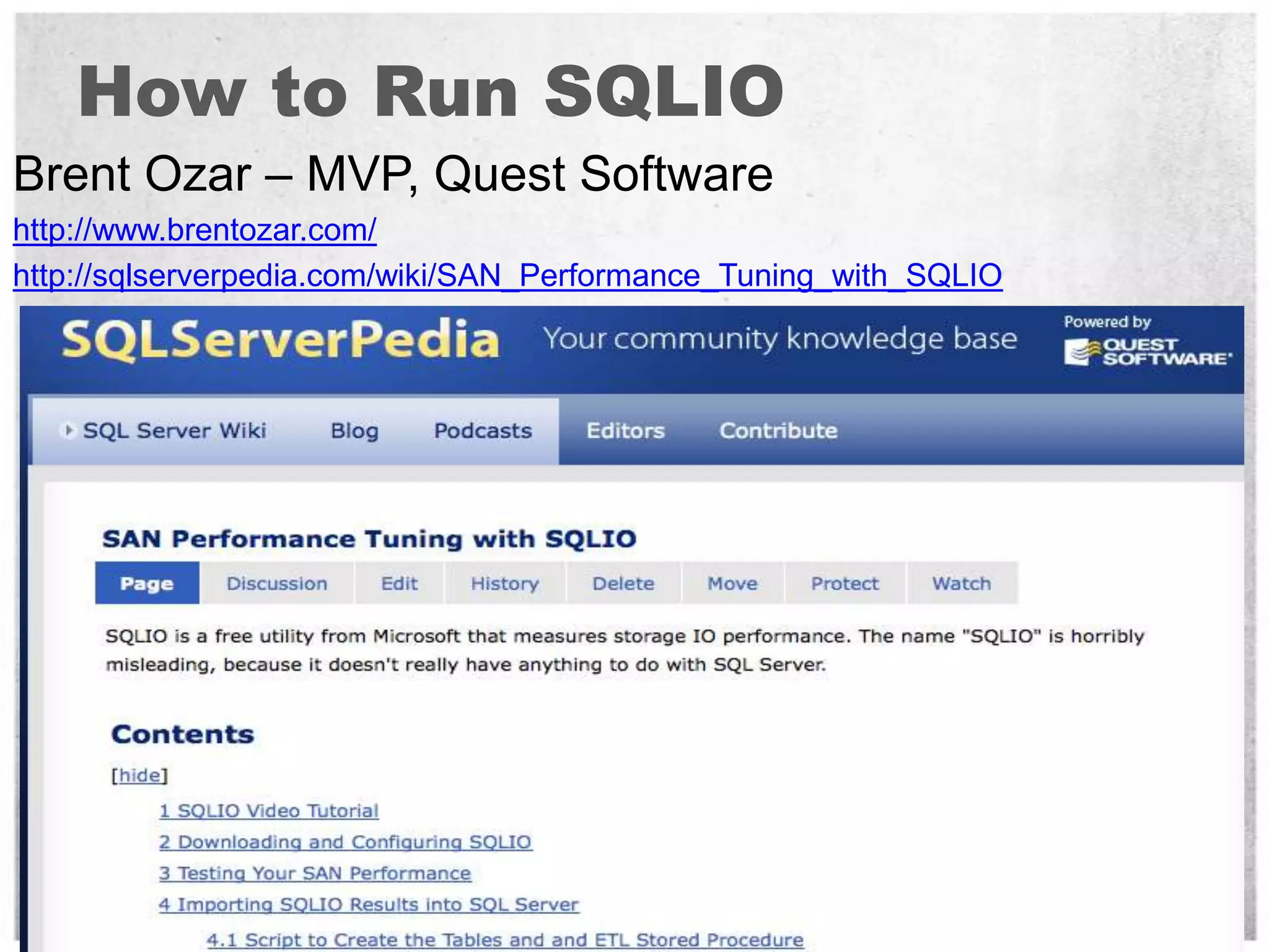 SSD - NAND FlashThroughput, especially random, much higher than traditional driveTypically 10**4 IOPS for a single driveexample: Intel X25 and FusionIOStorage organized into cells of 512KBEach cell consists of 64 pages, each page 8KBWhen a cell need to rewritten, the 512KB Block must first be erasedThis is an expensive operation, can take very longDisk controller will attempt to locate free cells before trying to delete existing onesWrites can be slowDDR ”write cache” often used to ”overcome” this limitationWhen blocks fill up, NAND becomes slower with useBut only up to a certain level – eventually peaks outStill MUCH faster than typical drives