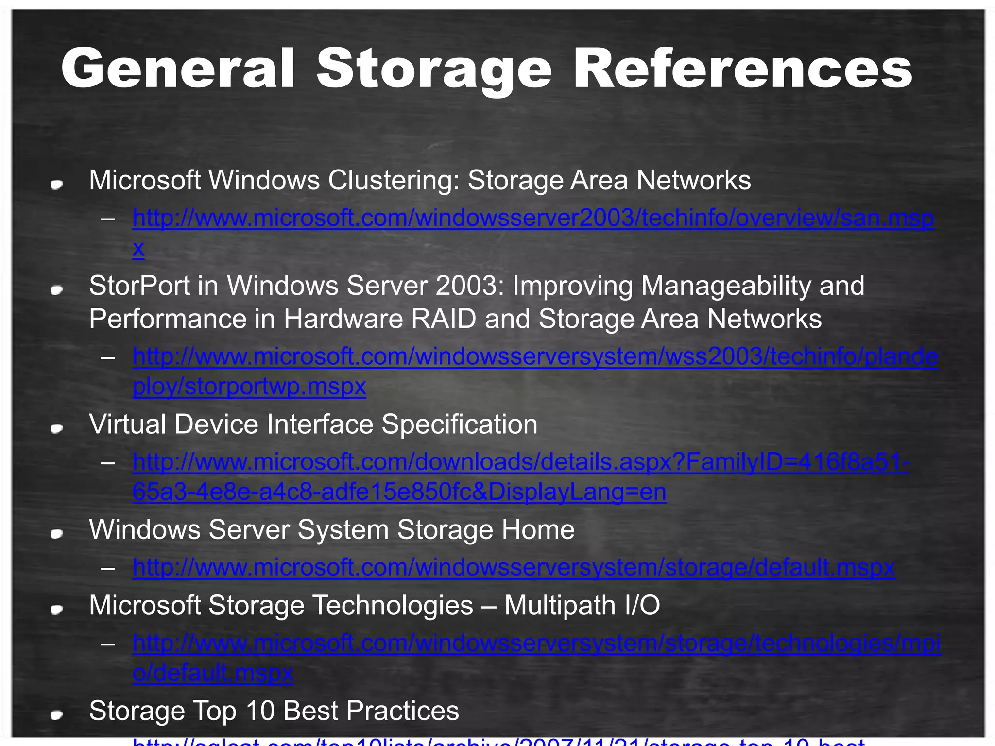 How Many Filegroups?Performance Filegroups can be used to separate tables/indexes - allowing selective placement of these at the disk level Separate objects requiring more data files due to high page allocation rateCan be used to separate I/O patternsAdministration consideration (primarily) Backup can be performed at the filegroup or file level Partial availabilityDatabase is available if primary filegroup is available; other filegroups can be offlineA filegroup is available if all its files are availableTables and IndexesCan specify separate filegroups for in-row data and large-object dataBest Practice: Place LOB data in a dedicated filegroupPartitioned Tables Each partition can be in its own filegroup Partition per filegroup may provide better archiving strategy Partitions can be moved in and out of the tableBest Practice: Do not place data in PRIMARY filegroup, allocate a new filegroup and set this as default