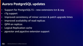 AWS re:Invent 2023 - Deep dive into Amazon Aurora and its innovations ...