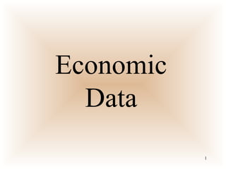 ECONOMIC DATA | PPT