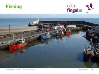 Fishing 
Fingal County Council data.fingal.ie 
@fingalopendata 12 
 