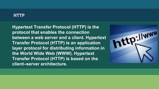 Presentation on TCP/IP Model | PPTX