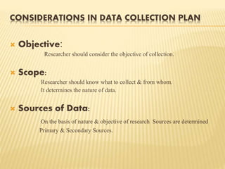 Data Collection & Analysis | PPTX