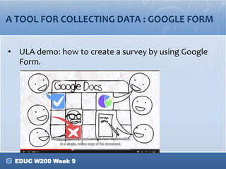 Data collection and analysis | PPTX
