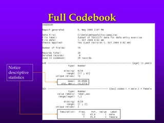 Full Codebook
Notice
descriptive
statistics
 