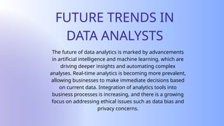 The Impact of Data Analytics on Business Decision-Making | PPTX