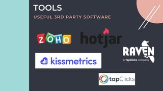 TOOLS
USEFUL 3RD PARTY SOFTWARE
 