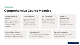 Comprehensive Data Analytics Internship with Generative AI Mastery | PDF