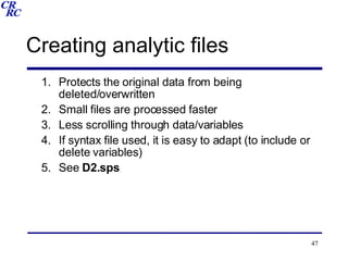 Data Archiving and Processing | PPT