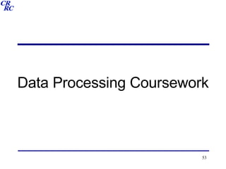 Data Processing Coursework 
