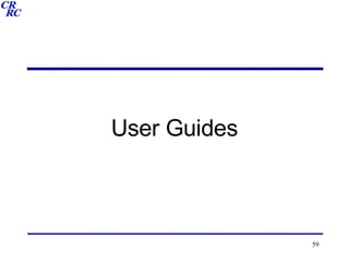 User Guides 