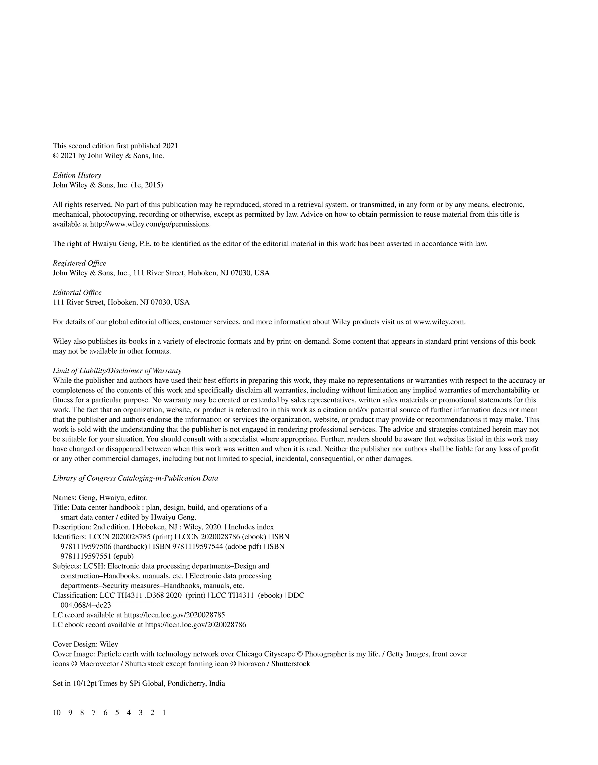 Libro De Data Center Handbook Data Center O Centro De Datos Pdf