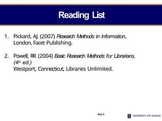 DATA-COLLECTION METHODS, TYPES AND SOURCES | PPTX
