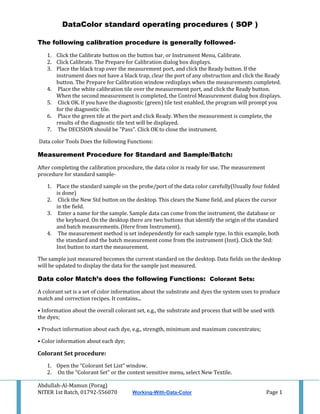 PH40 CALIBRATION AND PREVENTIVE MAINTENANCE SOP Template 45% OFF PH40 CALIBRATION AND PREVENTIVE MAINTENANCE SOP Template 45% OFF