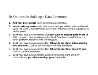 What is Data Commons and How Can Your Organization Build One? | PDF