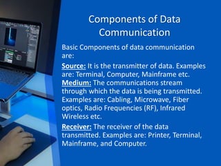 Data-Communication-Concept, DCE and DTE | PPTX | Computer Networking ...